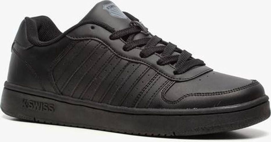 K-Swiss Classic Court Palisades Heren Sneakers Schoenen Leer Zwart 06931-001-M