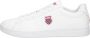 K-Swiss Classic Court Shield Heren Sneakers Sportschoenen Schoenen Wit 06599-113-M - Thumbnail 1