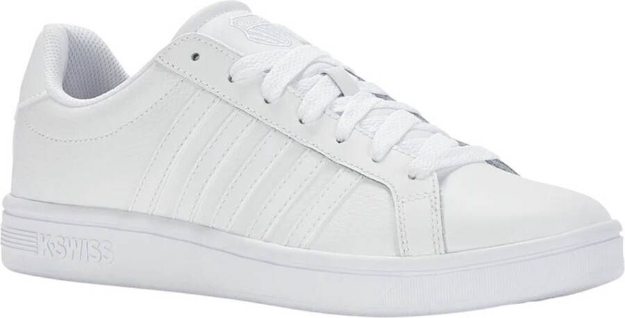 K-Swiss Court TIEBREAK heren sneaker sportschoen 07011-154-M wit grijs