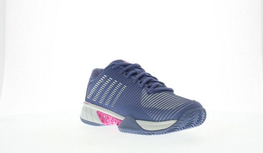 K-Swiss hypercourt express 2 hb Gravel tennis schoen dames Grijs-Multicolour