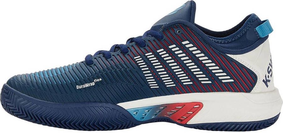 K-Swiss Hypercourt Supreme Hb Gravel Heren Tennsischoenen Blauw