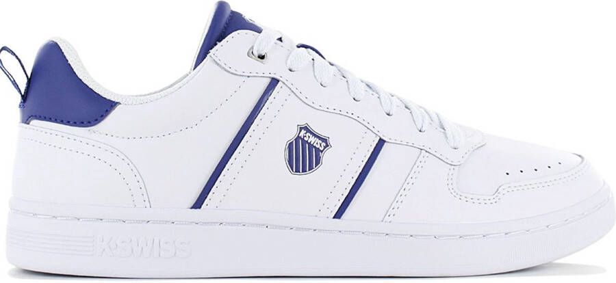 K-Swiss Lozan Match LTH Heren Sneakers Schoenen Leer Wit 08903-985-M