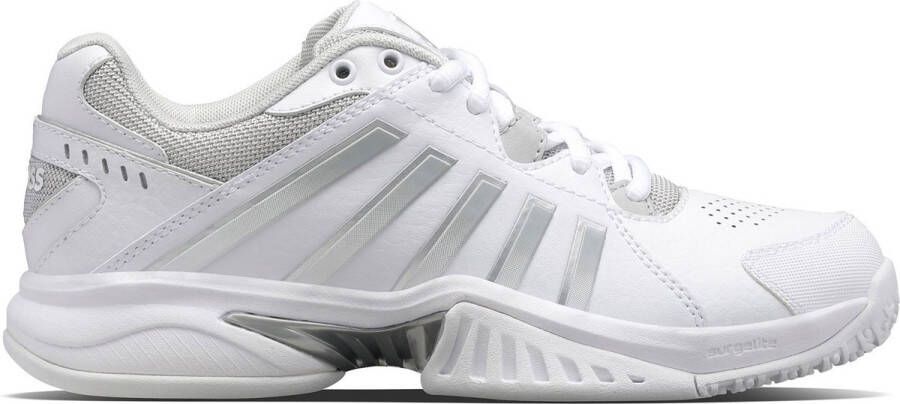 K-Swiss Receiver V Omni Dames Sportschoenen Tennis Smashcourt White Silver