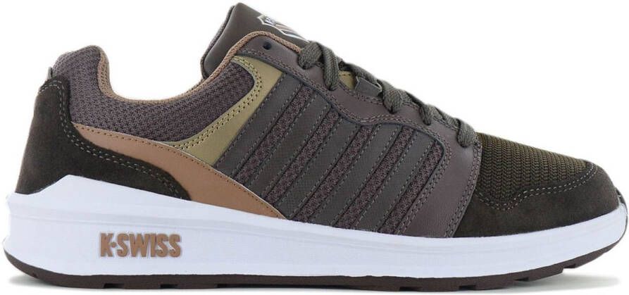 K-Swiss Rival Trainer Heren Sneakers Schoenen Bruin 09079-227-M