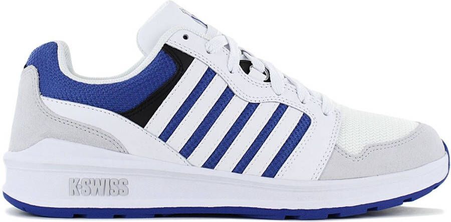 K-Swiss Rival Trainer T Heren Schoenen Trainers Wit-Blauw 09079-947-M