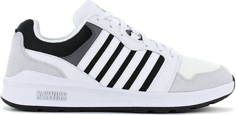 K-Swiss Rival Trainer T Heren Schoenen Trainers Wit-Zwart 09079-920-M