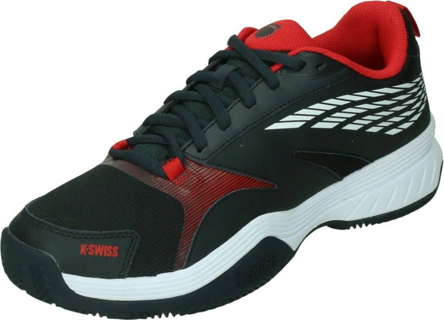 K-Swiss Speedex HB Tennisschoen Mannen Zwart Rood Wit