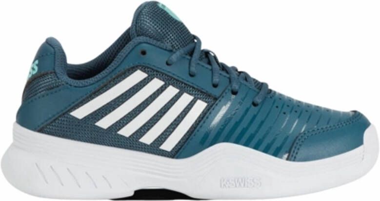 K-Swiss Tennisschoen Kids Court Express Carpet Indian Teal White Aqua Splash