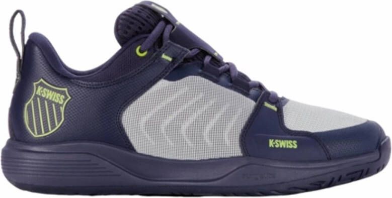 K-Swiss Tennisschoen Men Ultrashot Team Peacoat Gray Violet Lime Green