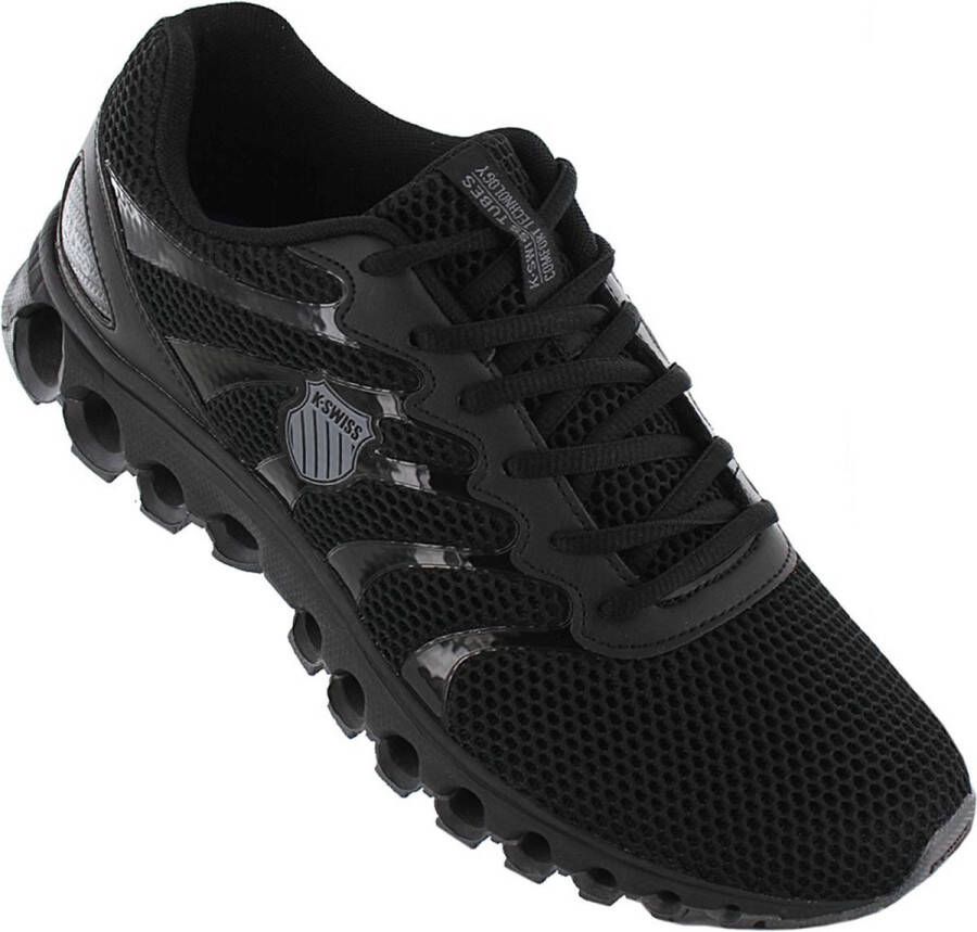 K-Swiss Tubes Comfort 200 Heren Sneakers Schoenen Sportschoenen Zwart 07112-011-M