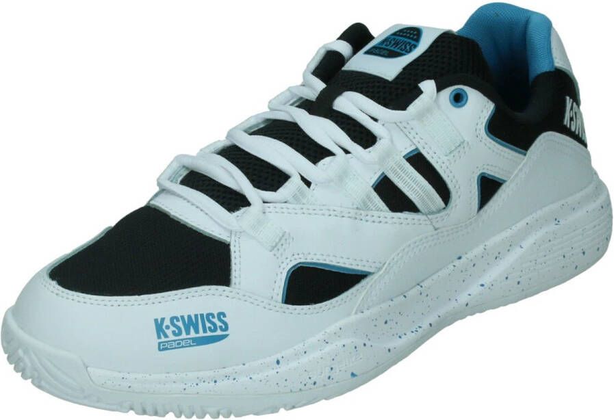 K-Swiss tura team padel in de kleur wit