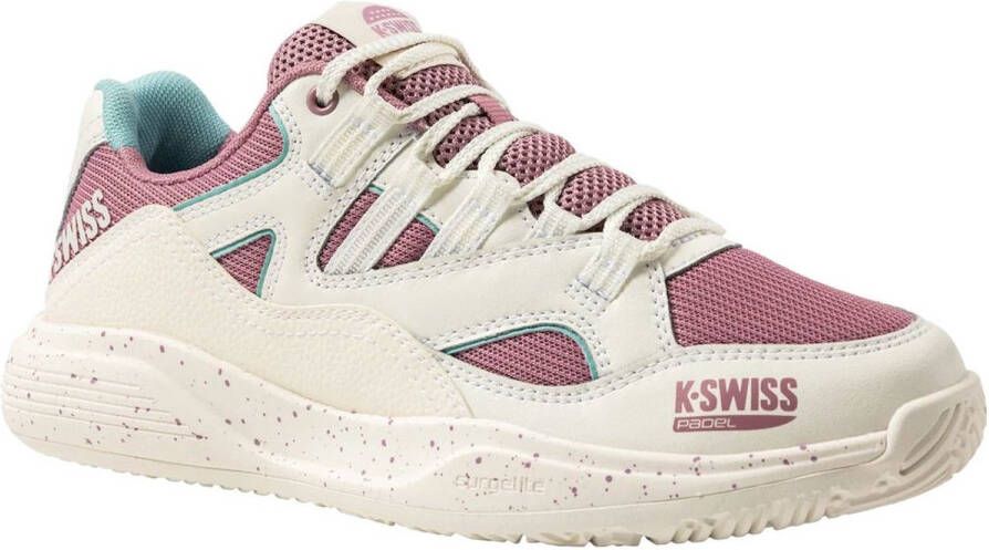 K-Swiss tura team padel w Padelschoenen dames wit combi