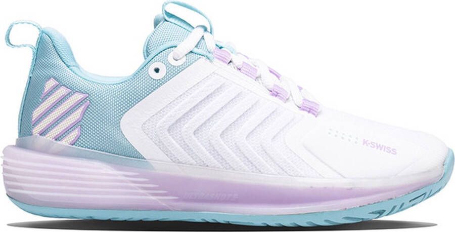 K-Swiss Ultrashot 3 Dames Sportschoenen Tennis Smashcourt White Blue