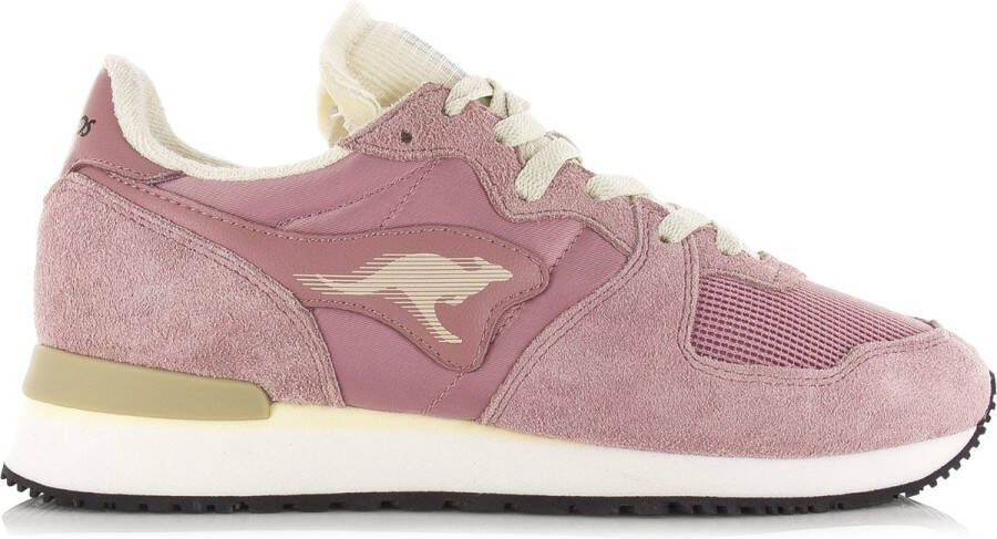 Kangaroos Aussie Mono Roze Mesh Lage sneakers Dames