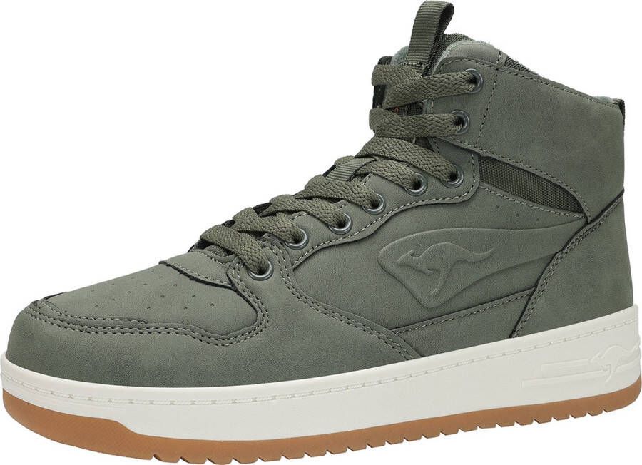 KangaROOS K-Top Power Mid unisex sneaker schoenen warme voering 30142 groen