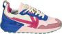 Kaotiko DETROIT DUSTY ROSE Volwassenen Lage sneakersDames sneakers Roze - Thumbnail 1