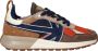 Kaotiko Vancouver Earth Man Sneakers Leren Sneaker Heren Multi - Thumbnail 4