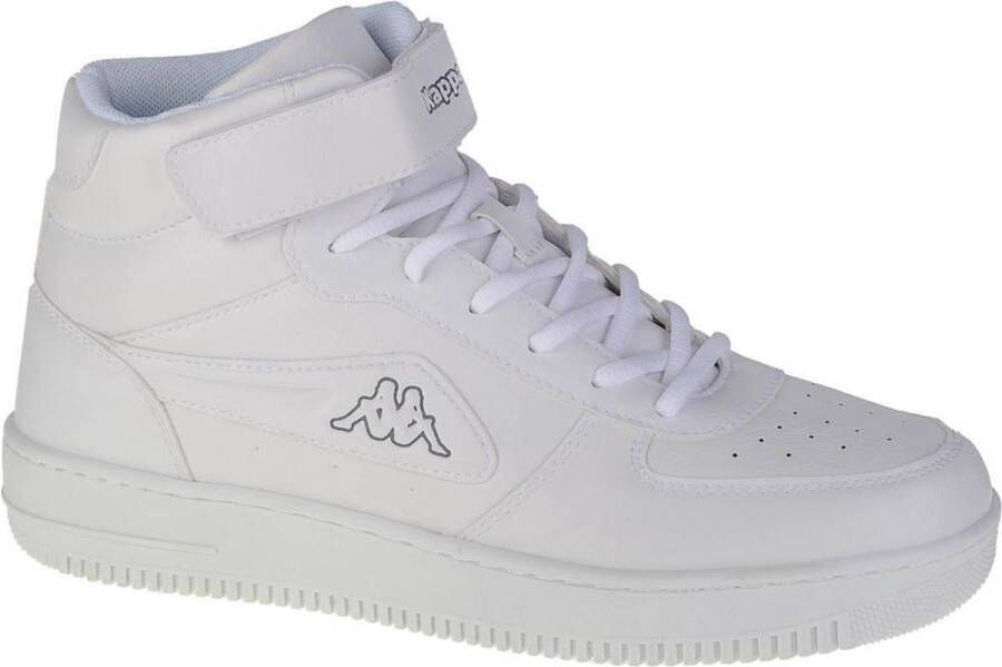 Kappa Stijlvolle Mid-Top Unisex Sneakers White