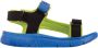 Kappa Bunte Sandalen für Kinder 260886MFK Blue Black - Thumbnail 1