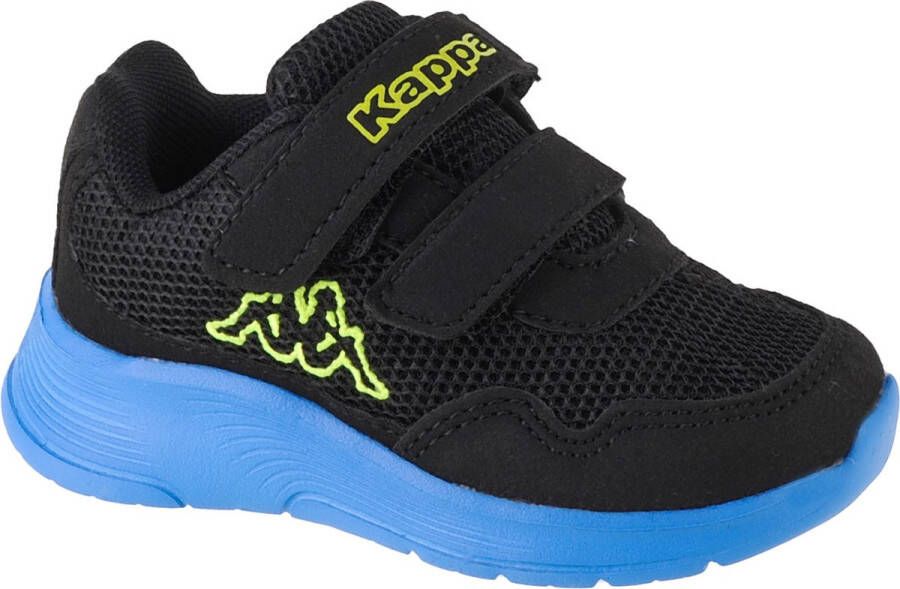 Kappa Cracker II BC M 280009BCM-1160 voor een jongen Zwart Sneaker