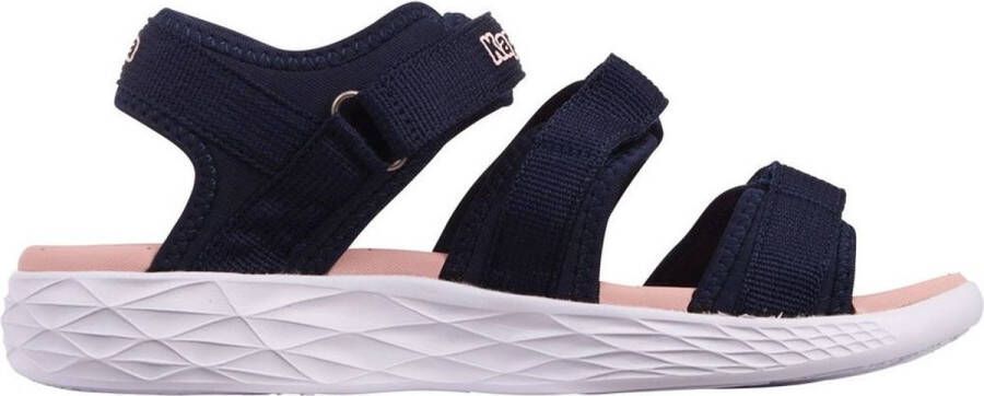 Kappa Damen Sandale dreifach verstellbar 243130 Navy Rosé