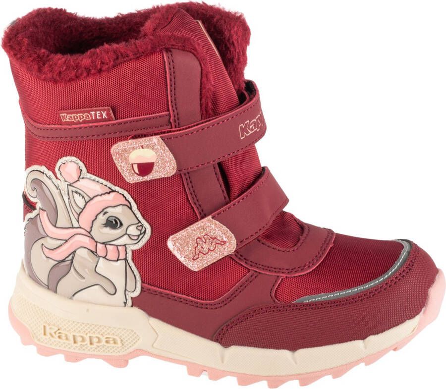 Kappa Flake II Tex K 261045K-2521 voor meisje Rood Laarzen Sneeuw laarzen