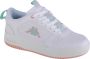 Kappa Plateau Sneaker für Damen 243324 White Rosé - Thumbnail 1