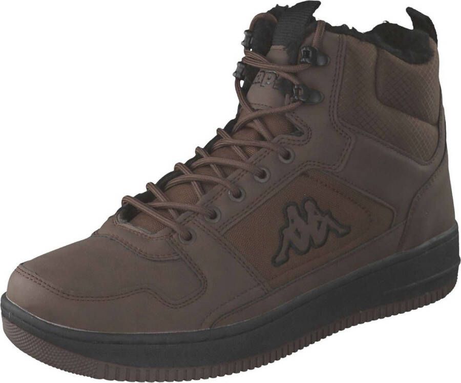 Kappa heren sneaker schoenen hoog gevoerd stijlcode 243046FUR 5011 bruin