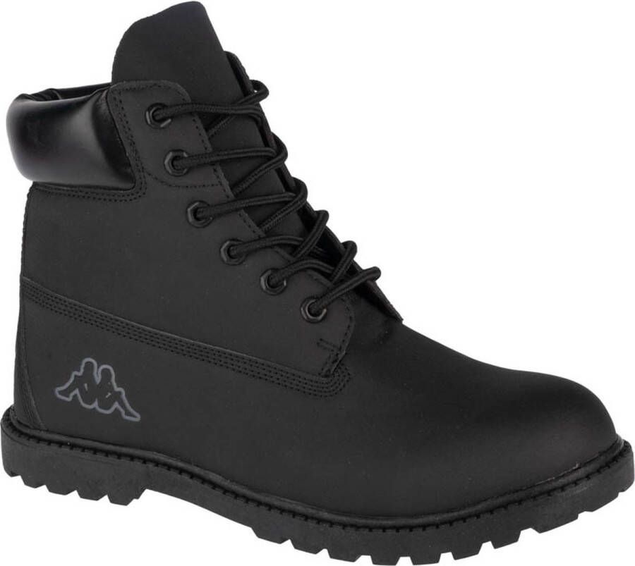 Kappa 241635 unisex zwarte wandelschoenen met korte schacht