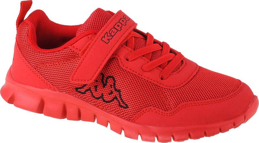 Kappa Leichte Sneaker mit Klettschnürverschluss 260982OCK Red Black