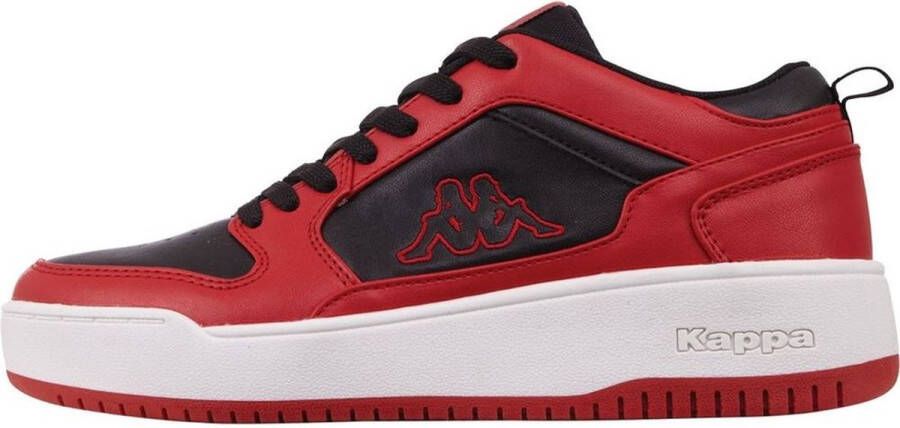 Kappa Low Cut Sneaker für Damen 243326 Red Black