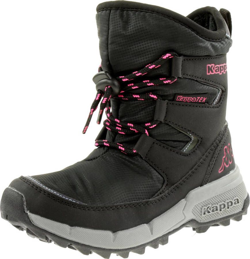 Kappa meisjeslaarzen winterschoenen gevoerd zwart 260900K