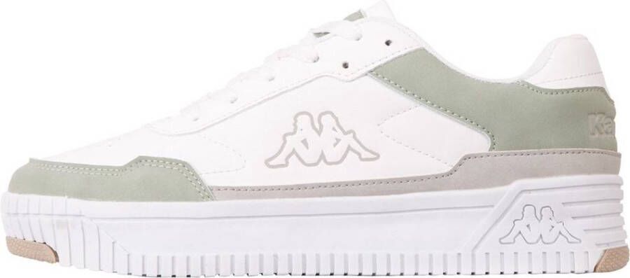 Kappa Plateau Sneaker für Damen 243236 White Lind