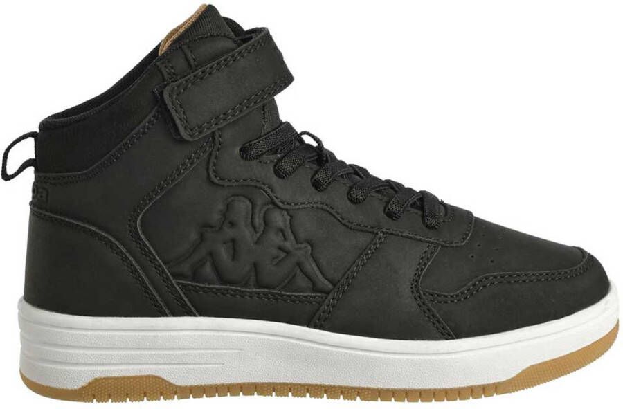 Kappa Seattle Mid EV Sneakers Kinderen Black Brown