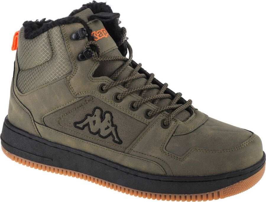 Kappa heren sneaker schoenen hoog gevoerd stijlcode 243046FUR 3111 groen