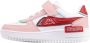 Kappa Sneaker für Kinder 260971MFK White Rosé - Thumbnail 1