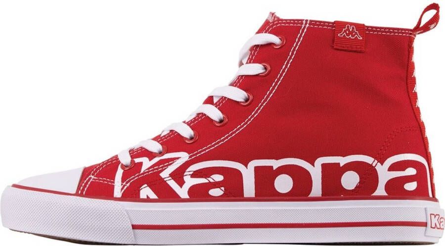 Kappa Unisex Canvas Sneaker 243321 Red White