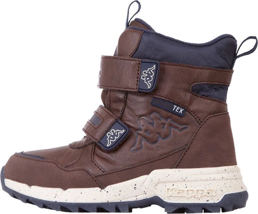 Kappa unisex kinderlaarzen winterschoenen stijlcode 260976K 5067 bruin