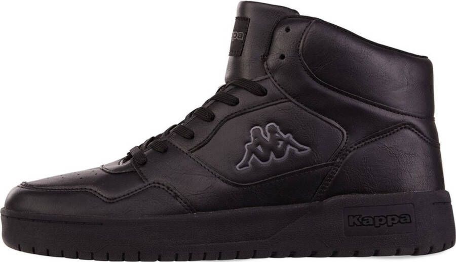 Kappa Unisex Midcut Sneaker 243304 Black Grey