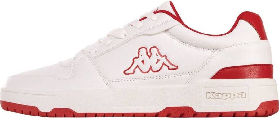 Kappa Unisex Sneaker 243405 White Red