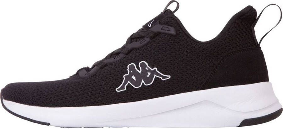 Kappa Unisex Sneaker mit ultraleichter Sohle 243192 Black White