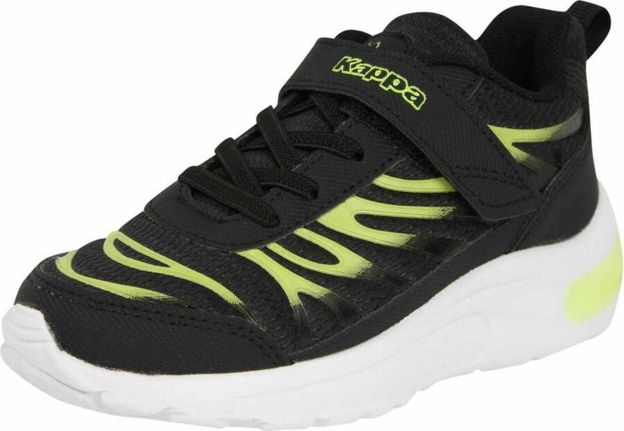 Kappa Unisex Sneaker Sportschoenen 260785K Zwart Geel