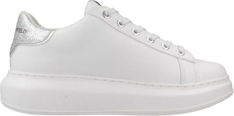 Karl Lagerfeld Low-Top Sneakers Kapri Signia Rhinestone Lo in wit