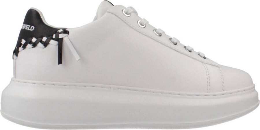 Karl Lagerfeld Sneakers Kapri Whipstitch Lo Lace in wit