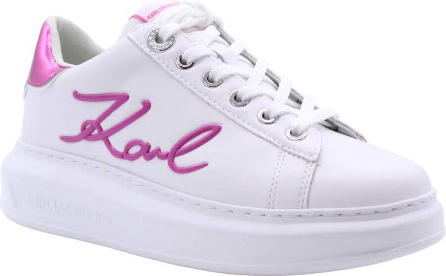 Karl Lagerfeld Luxe Polonia Sneakers voor nen White