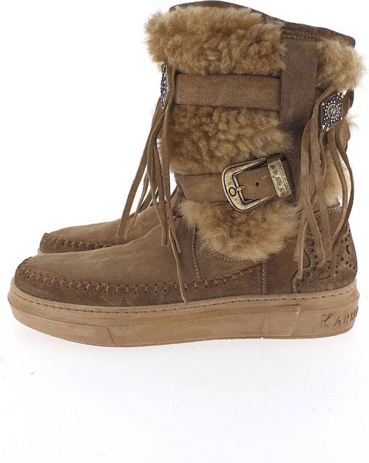 Karma Of Charme Uluru old fur boots beige