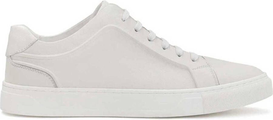 Kazar Heren minimalistische off-white leren sneakers White Heren