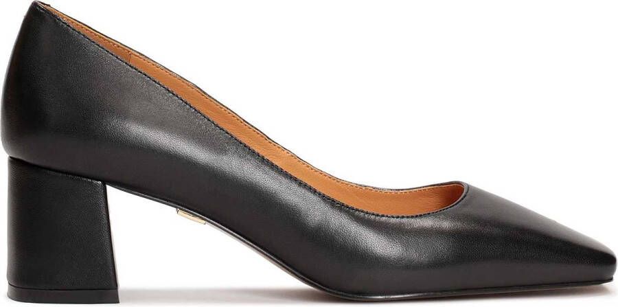 Kazar Black pumps with square toes