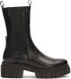 Kazar Zwarte slip-on Chelsea-laarzen op klavertjeszool Black Dames - Thumbnail 1