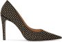 Kazar Zwarte suède pumps met gouden studs Black Dames - Thumbnail 1